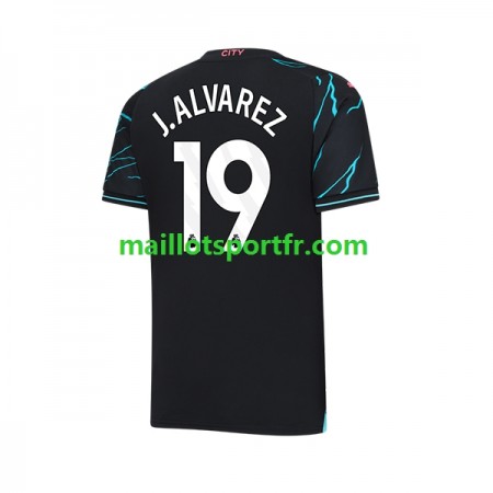 Maillot de Foot Manchester City Julian Alvarez 19 Troisieme 2023/24 Maillot de Foot Manchester City Julian Alvarez 19 Troisieme 2023/24